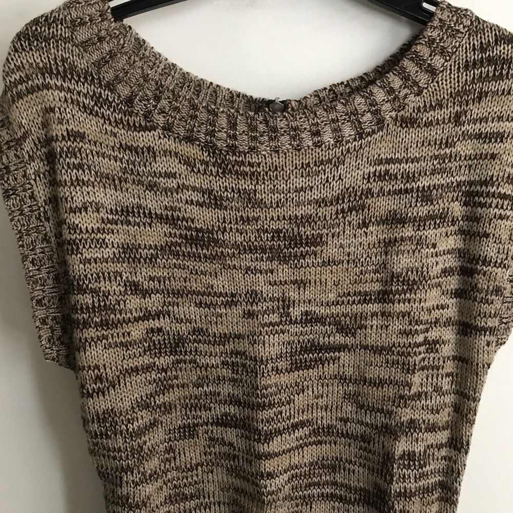 Light & Dark Brown Sweater Dress